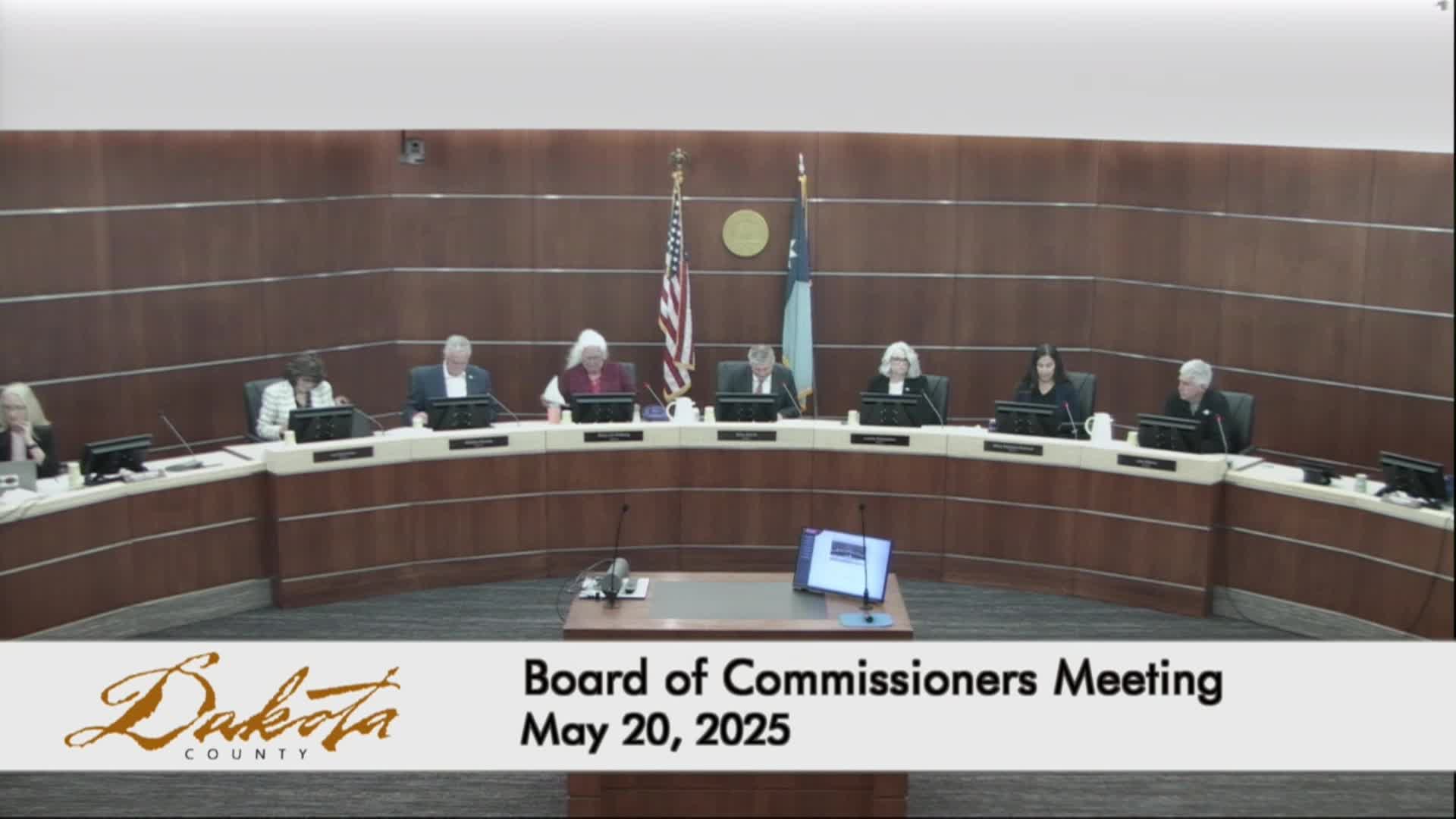 Thumbnail image for Dakota County Board Meeting