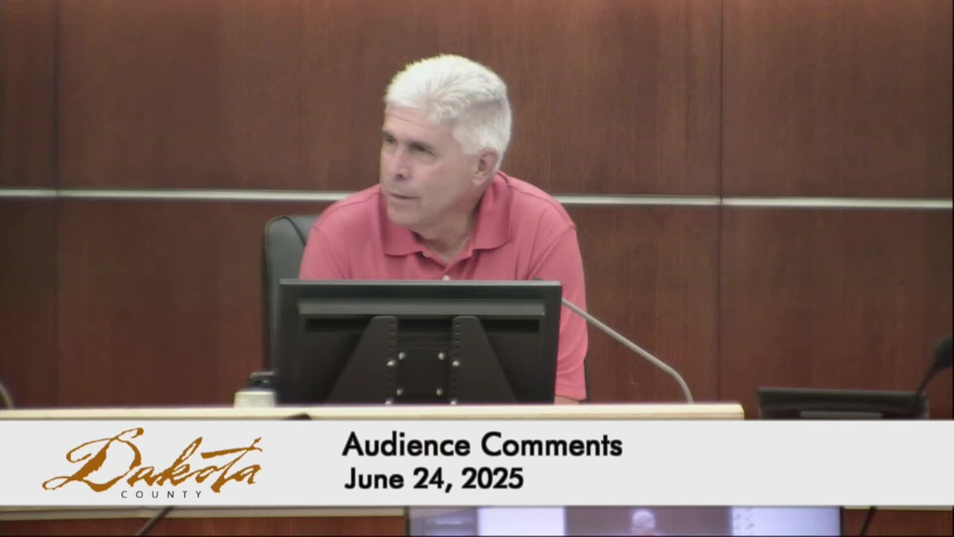 Thumbnail image for Dakota County Board Meeting