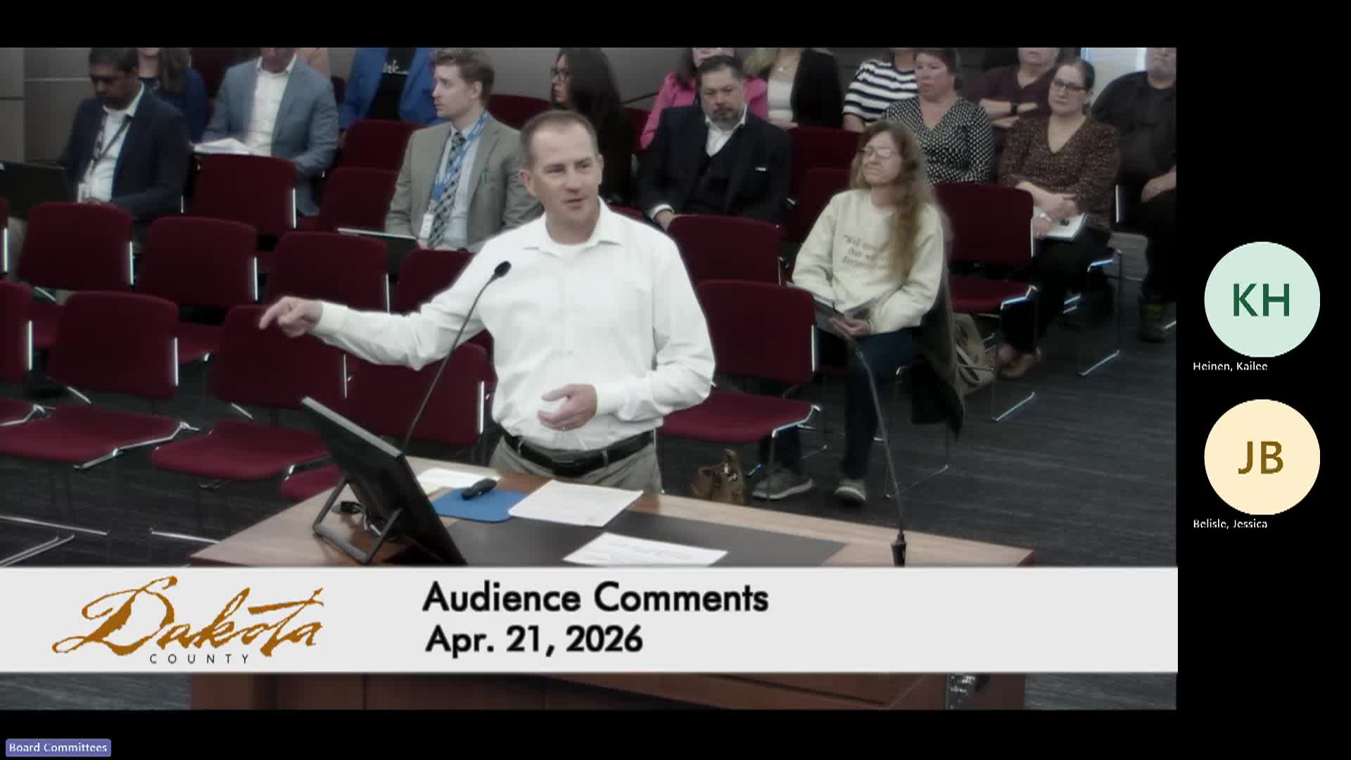 Thumbnail image for Dakota County Board Meeting